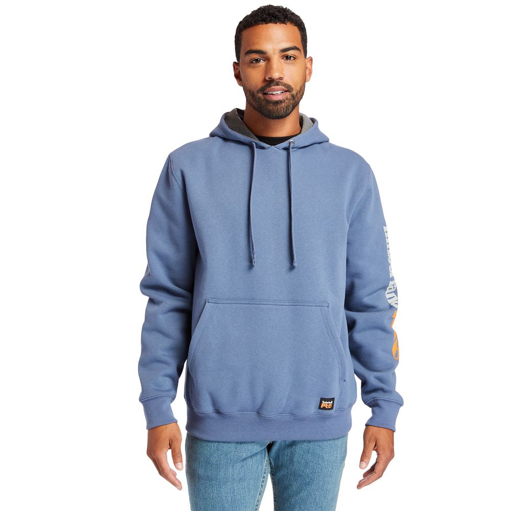 Sudadera Timberland Argentina Hombre - Pro® Hood Honcho Pullover Hoodie - Azules - CSMYUG-648